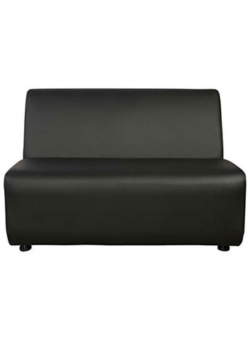 Coco Two Seater Custom Sofa Black 109cm