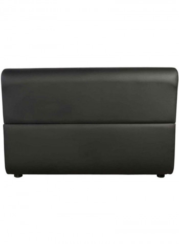 Coco Two Seater Custom Sofa Black 109cm