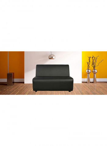 Coco Two Seater Custom Sofa Black 109cm