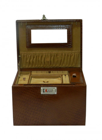Genuine Leather Designer Jewellery Box