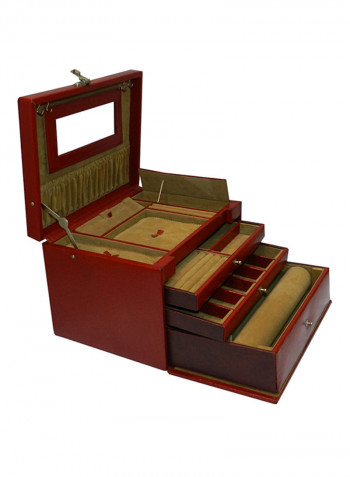 Genuine Leather Designer Jewellery Box