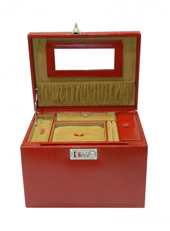 Genuine Leather Designer Jewellery Box