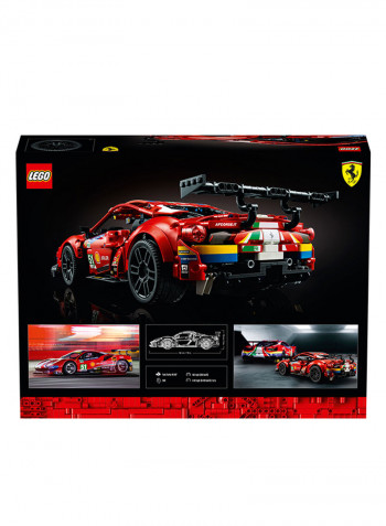 42125 Ferrari 488 GTE "AF Corse 51" 48x37.8x11.2cm 48x37.8x11.2cm