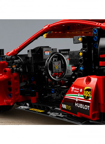 42125 Ferrari 488 GTE "AF Corse 51" 48x37.8x11.2cm 48x37.8x11.2cm