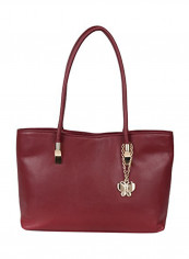 Polyester Blend Shoulder Bag BNS 0656MRN Red reviews Polyester Blend Shoulder Bag BNS 0656MRN Red