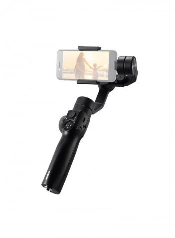 3-Axis Handheld Steady Gimbal PTZ Camera Mount Black