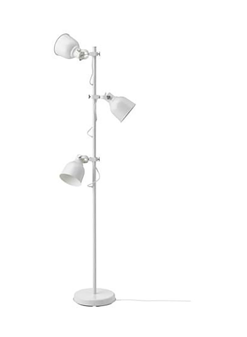 Floor Lamp With 3-Spot White 4x8centimeter