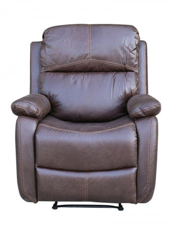 Julio Recliner Chair Dark Brown 83x94x101cm