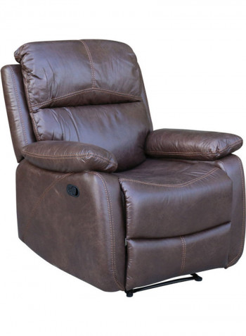 Julio Recliner Chair Dark Brown 83x94x101cm