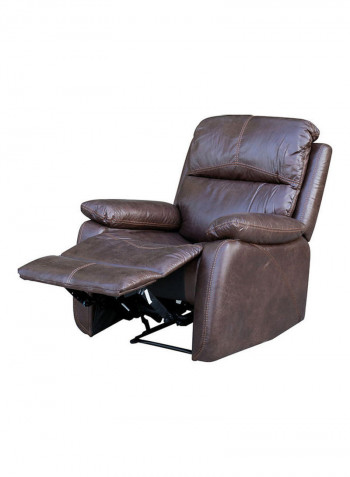 Julio Recliner Chair Dark Brown 83x94x101cm