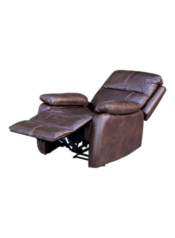 Julio Recliner Chair Dark Brown 83x94x101cm