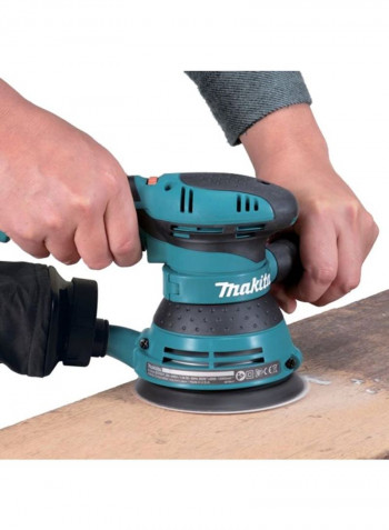 Electric Orbital Sander Kit Black/Blue 5inch