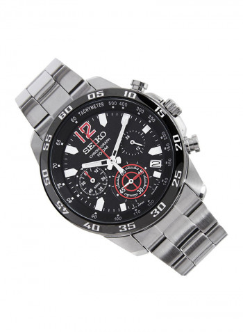 Men's Stainless Steel Chronograph Wrist Watch SSB129P1
