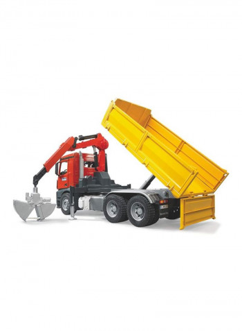Arocs Construction Truck With Crane And Accessories