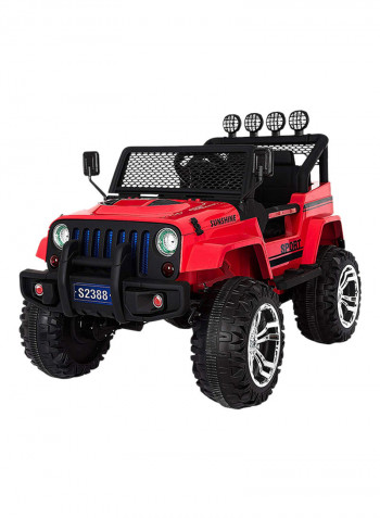 Battery Operated Wheelie Jeep 121 x 79 x 27centimeter