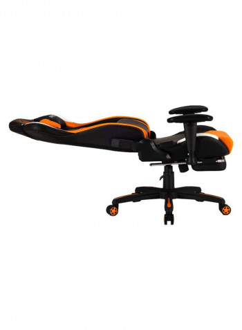 Adjustable Handrail And Scalable Foot Rest Gaming Chair