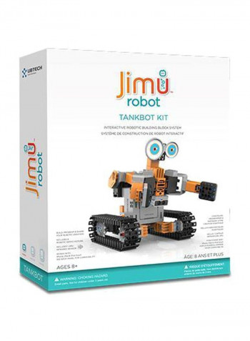 196-Piece Jimu Robot Tankbot Kit JR0603 6.4x20.3x20.3cm