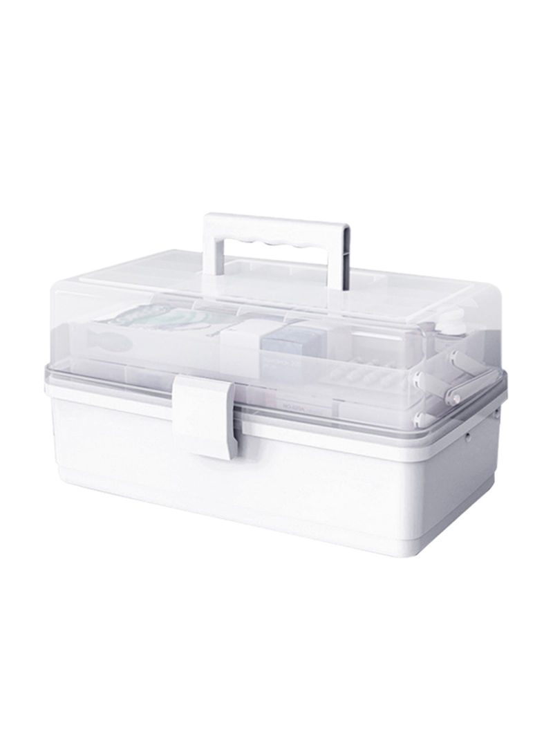 Multilayer Portable First Aid Medicine Storage Box