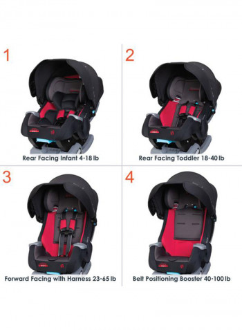 4-In-1 Cover Me Convertible Car Seat