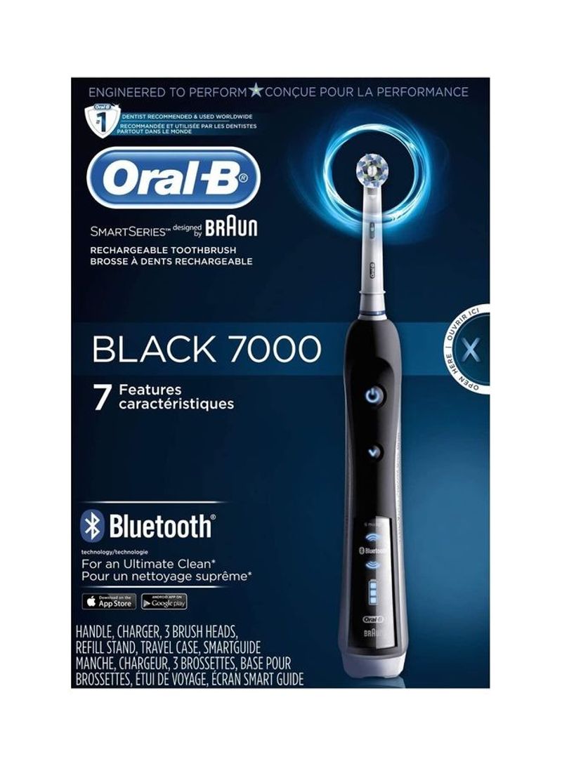 Smartseries Power Rechargeable Electric Toothbrush With Bluetooth Black