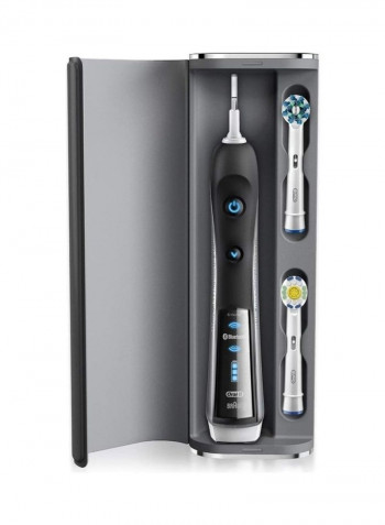 Smartseries Power Rechargeable Electric Toothbrush With Bluetooth Black