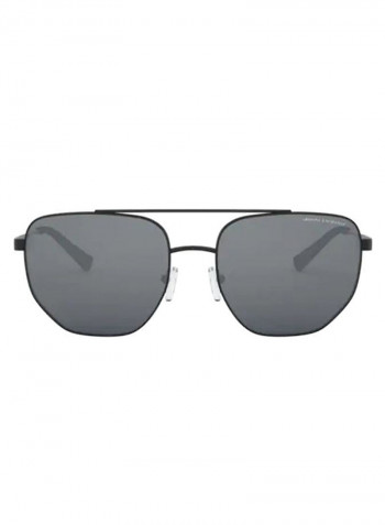 Men's Rectangular Sunglasses - Lens Size: 59 mm