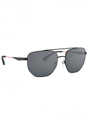 Men's Rectangular Sunglasses - Lens Size: 59 mm