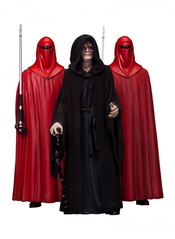 Star Wars: 3-Piece Emperor Palpatine And Royal Guard Statue Set