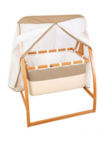 Baby Swing Crib Cradle And Cushion