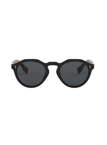 Men's Full-Rim Round Sunglasses