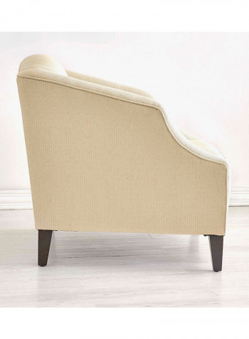 Astel Living Room Accent Chair Oatmeal 82x82x85.5centimeter