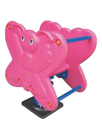 Rocking Seesaw Butterfly Spring Rider 54x45x77centimeter