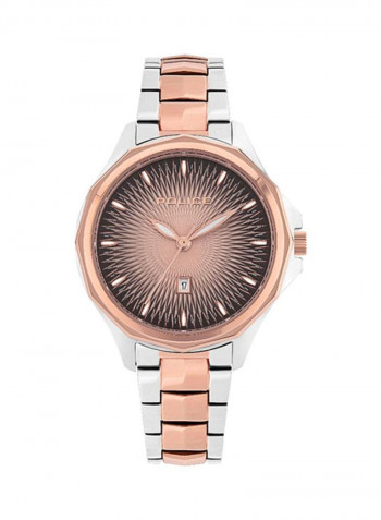 Women's Stainless-Steel Analog Wrist Watch P 15699MSTR-07M