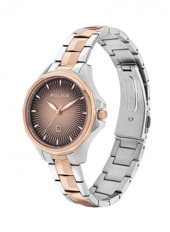 Women's Stainless-Steel Analog Wrist Watch P 15699MSTR-07M