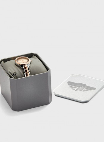 Women's Stainless-Steel Analog Wrist Watch P 15699MSTR-07M