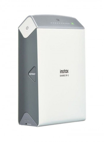 Instax Share SP-2 Printer Silver 18.08x12.7x7.62cm White/Grey