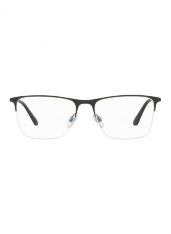 Square Eyeglasses - Lens Size: 55 mm للرجال
