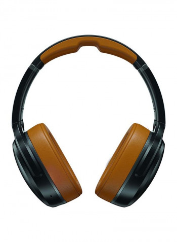 Crusher ANC Personalized Noise Canceling Wireless Headphones Black/Tan