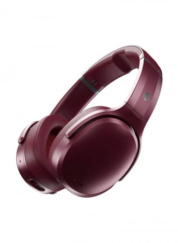 Crusher ANC Personalized Noise Cancelling Wireless Headphones Deep Red