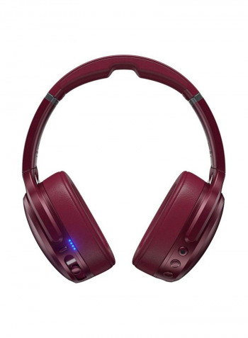 Crusher ANC Personalized Noise Cancelling Wireless Headphones Deep Red