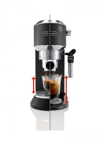Dedica Style Pump Espresso 1.1L 1350W 1.1 l 1300 W EC685.BK Black