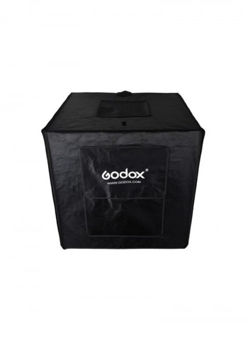 4-Piece LED Photography Studio Shooting Softbox Set Black/Silver
