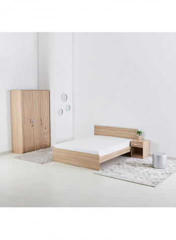 Scratch Resistant Joy Wardrobe Beige 120 x 200cm