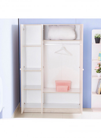 Candy Door Wardrobe With Mirror Pink/Blue
