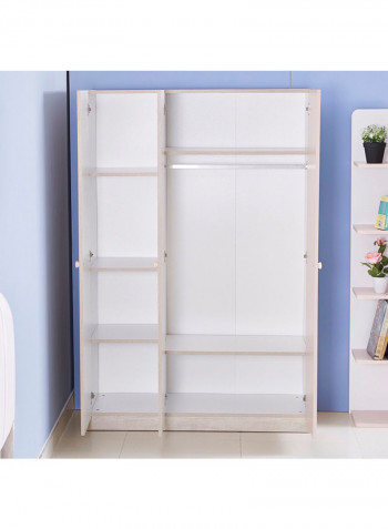 Candy Door Wardrobe With Mirror Pink/Blue