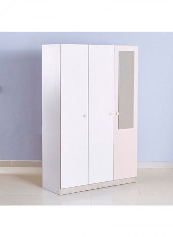 Candy Door Wardrobe With Mirror Pink/Blue