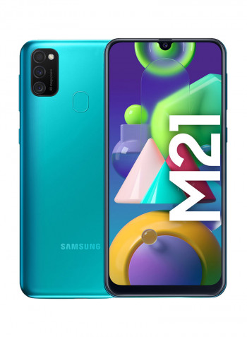 Samsung Galaxy M21 Dual SIM Green 4GB RAM 64GB 4G LTE - UAE Version