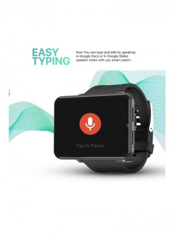 DM100 Bluetooth Smartwatch Silver/Black