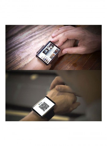 DM100 Bluetooth Smartwatch Silver/Black