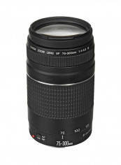 EF 75-300mm F/4-5.6 III Telephoto Zoom Lens Black